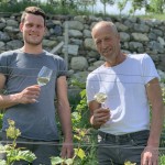 i viticoltori e cantinieri- padre Florian e figlio Meinrad